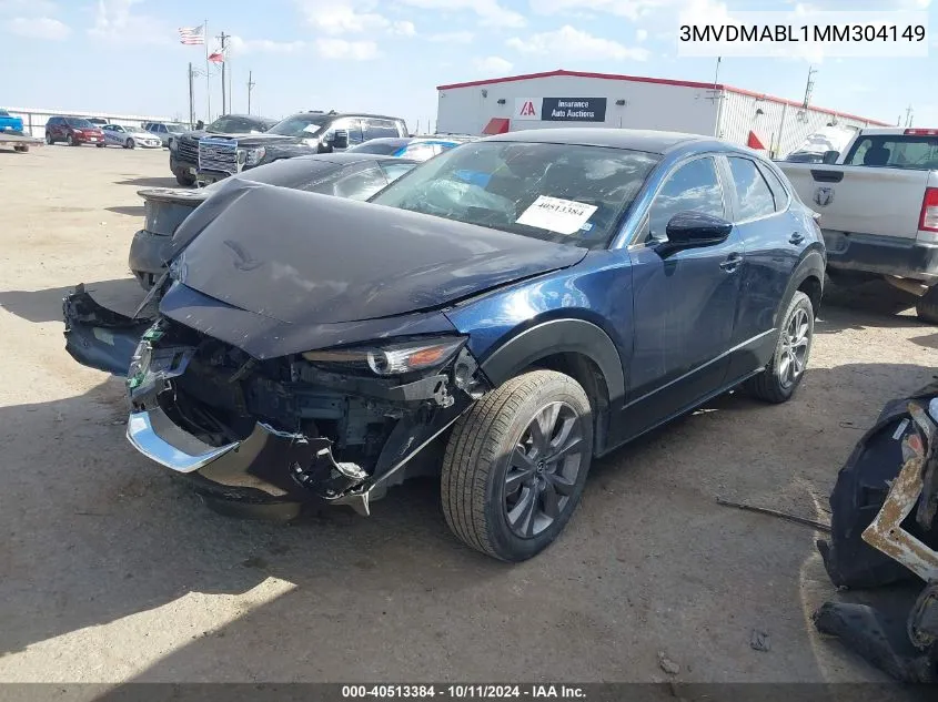 3MVDMABL1MM304149 2021 Mazda Cx-30 Select