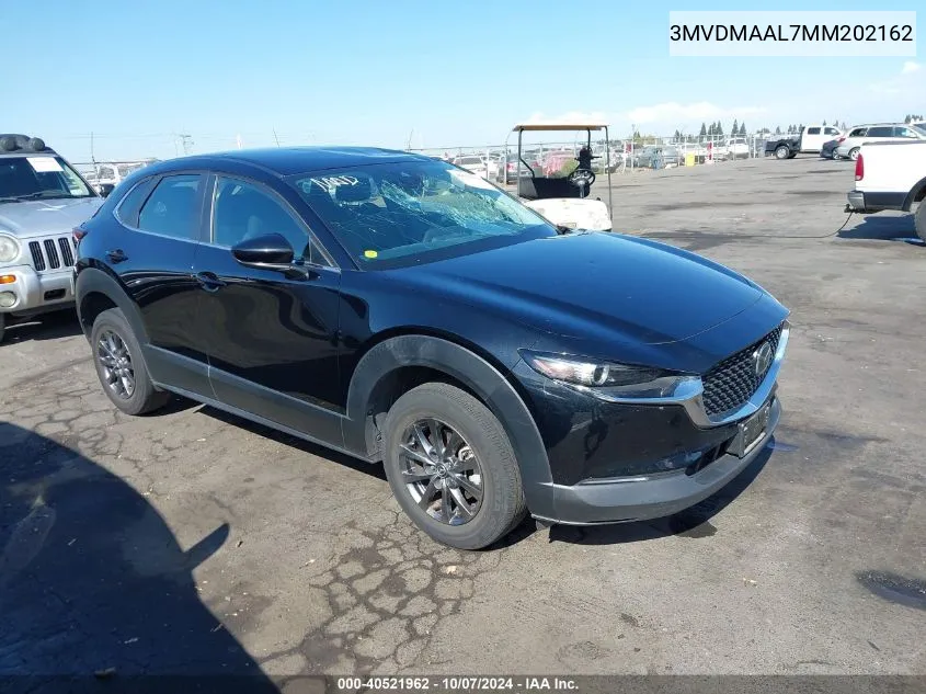 2021 Mazda Cx-30 2.5 S VIN: 3MVDMAAL7MM202162 Lot: 40521962