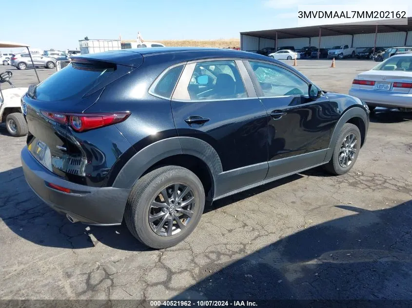 2021 Mazda Cx-30 2.5 S VIN: 3MVDMAAL7MM202162 Lot: 40521962