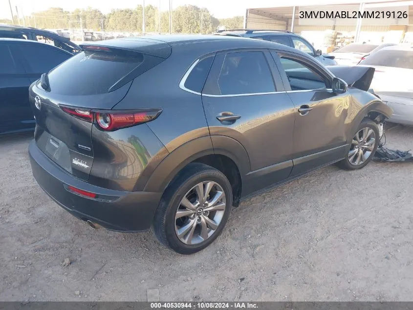 3MVDMABL2MM219126 2021 Mazda Cx-30 Select