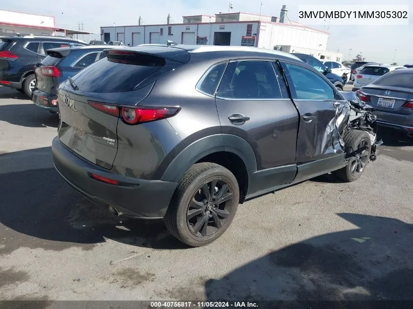 2021 Mazda Cx-30 2.5 Turbo Premium VIN: 3MVDMBDY1MM305302 Lot: 40756817