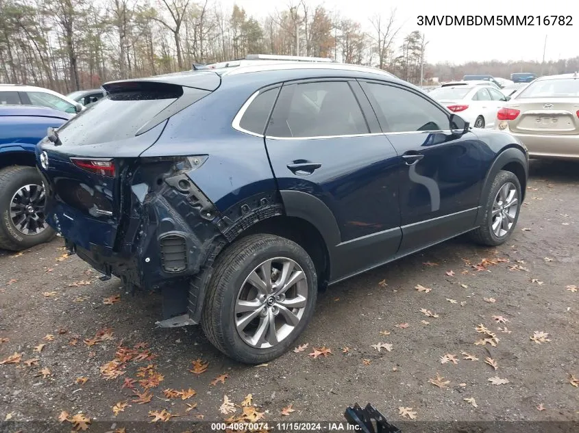 2021 Mazda Cx-30 Premium VIN: 3MVDMBDM5MM216782 Lot: 40870074