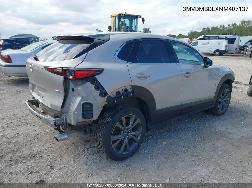 3MVDMBDLXNM407137 2022 Mazda Cx-30