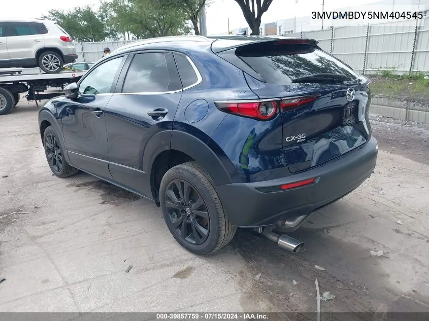 2022 Mazda Cx-30 2.5 Turbo Premium VIN: 3MVDMBDY5NM404545 Lot: 39857759