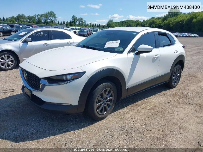 2022 Mazda Cx-30 2.5 S VIN: 3MVDMBAL9NM408400 Lot: 39887796