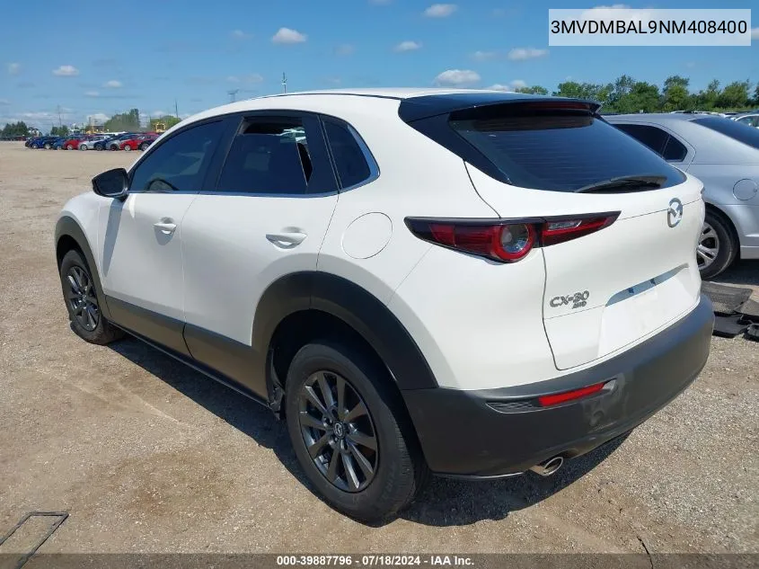 2022 Mazda Cx-30 2.5 S VIN: 3MVDMBAL9NM408400 Lot: 39887796