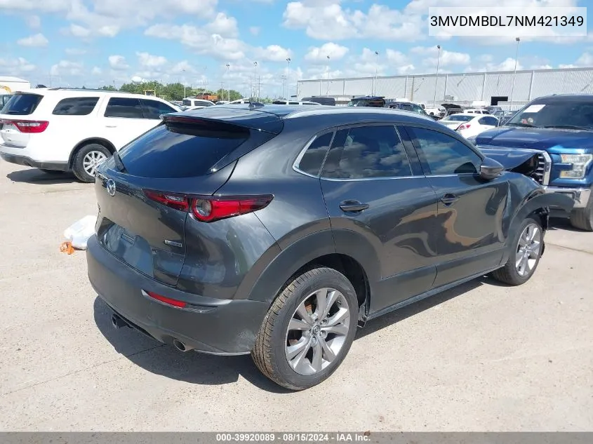 2022 Mazda Cx-30 Premium VIN: 3MVDMBDL7NM421349 Lot: 39920089