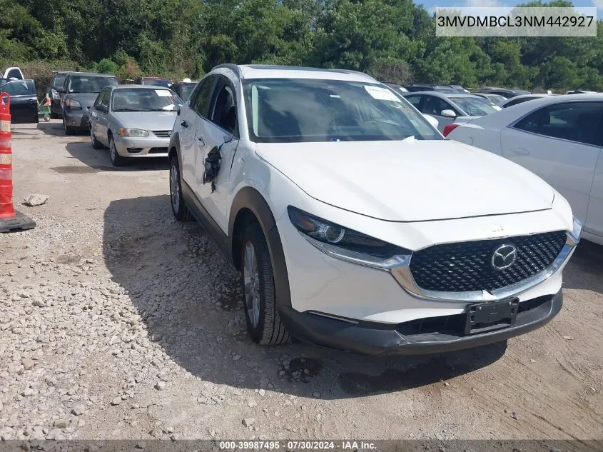 2022 Mazda Cx-30 Preferred VIN: 3MVDMBCL3NM442927 Lot: 39987495