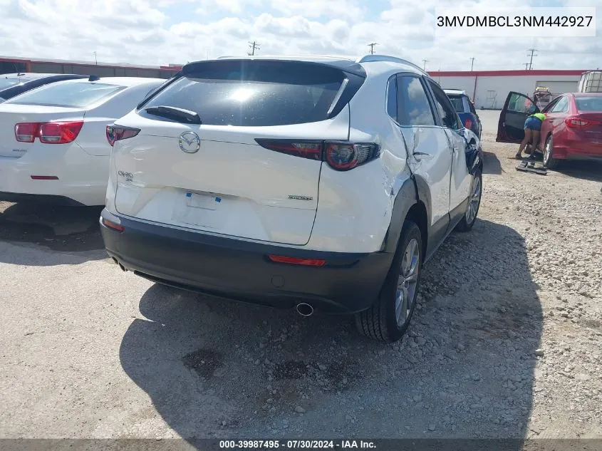 2022 Mazda Cx-30 Preferred VIN: 3MVDMBCL3NM442927 Lot: 39987495