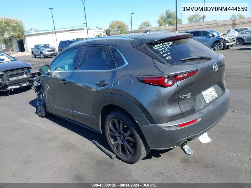 2022 Mazda Cx-30 2.5 Turbo Premium VIN: 3MVDMBDY0NM444659 Lot: 40099126