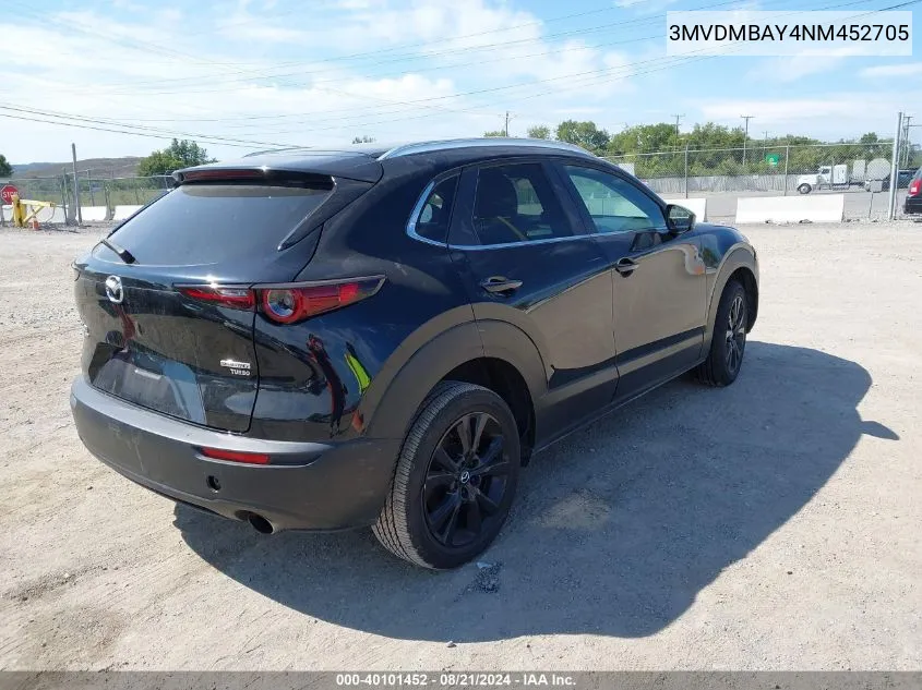 2022 Mazda Cx-30 2.5 Turbo VIN: 3MVDMBAY4NM452705 Lot: 40101452