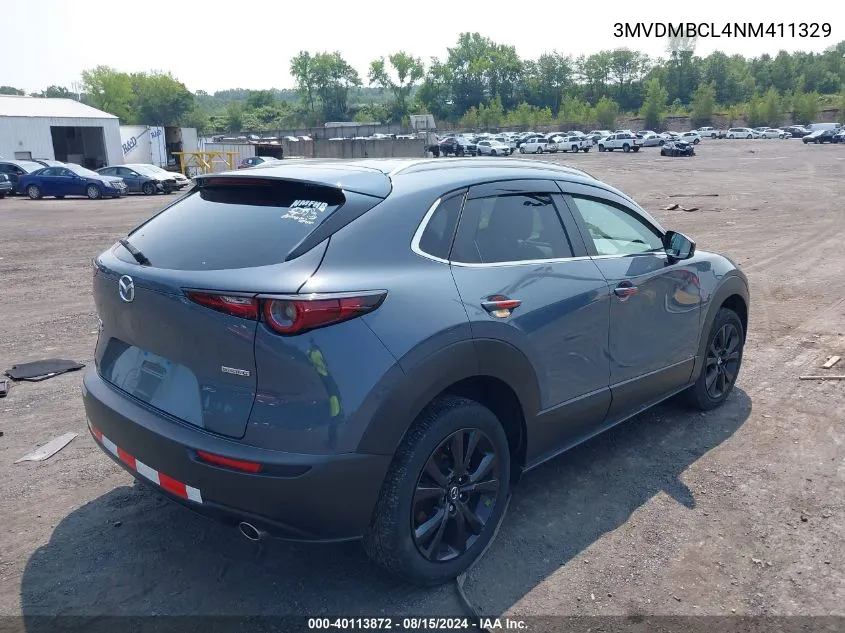 2022 Mazda Cx-30 Carbon Edition VIN: 3MVDMBCL4NM411329 Lot: 40113872