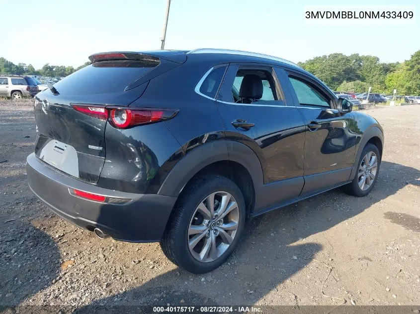 2022 Mazda Cx-30 Select VIN: 3MVDMBBL0NM433409 Lot: 40175717