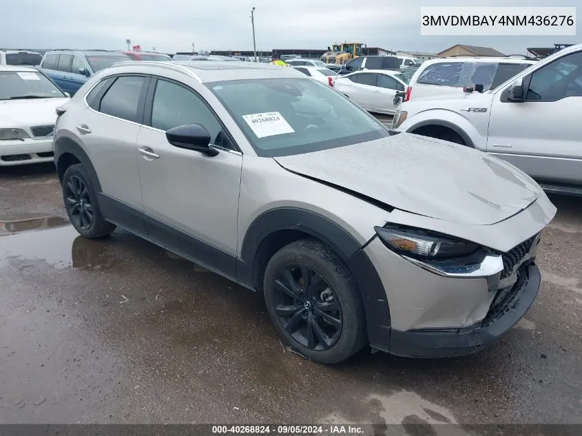 2022 Mazda Cx-30 VIN: 3MVDMBAY4NM436276 Lot: 40268824