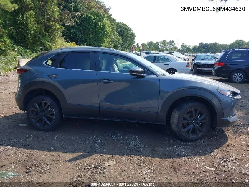 2022 Mazda Cx-30 Carbon Edition VIN: 3MVDMBCL6NM434630 Lot: 40284657