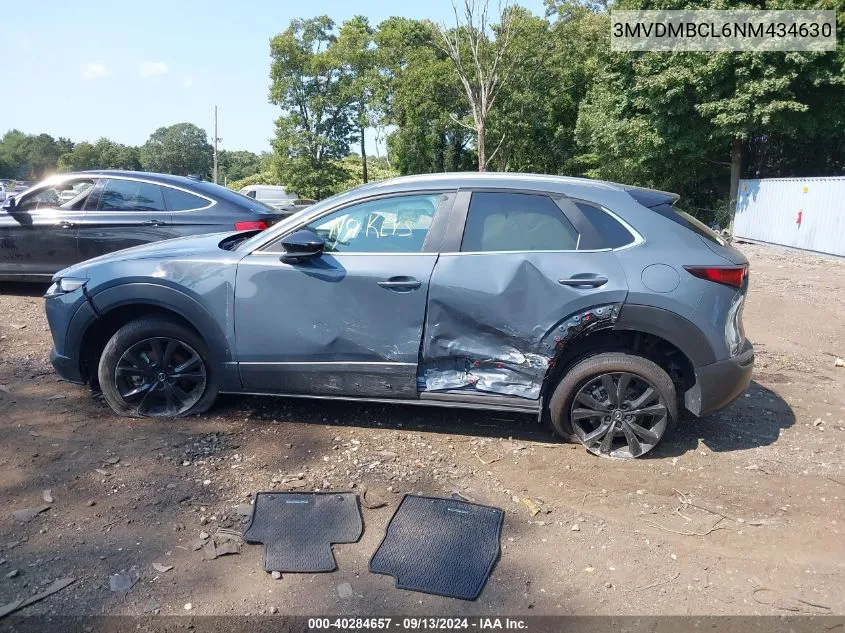 2022 Mazda Cx-30 Carbon Edition VIN: 3MVDMBCL6NM434630 Lot: 40284657