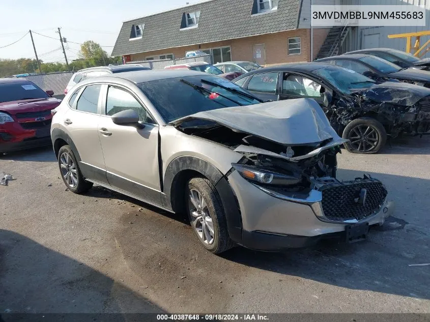 2022 Mazda Cx-30 Select VIN: 3MVDMBBL9NM455683 Lot: 40387648