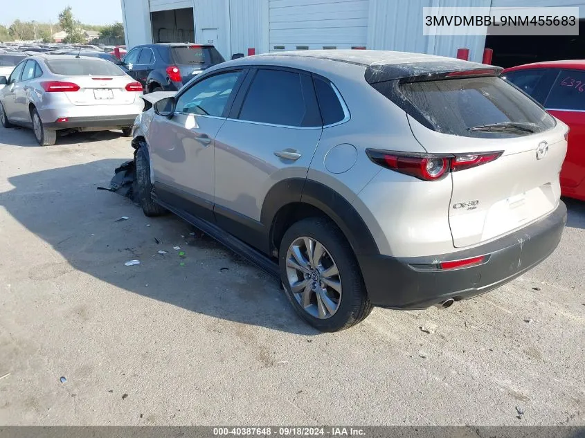 2022 Mazda Cx-30 Select VIN: 3MVDMBBL9NM455683 Lot: 40387648