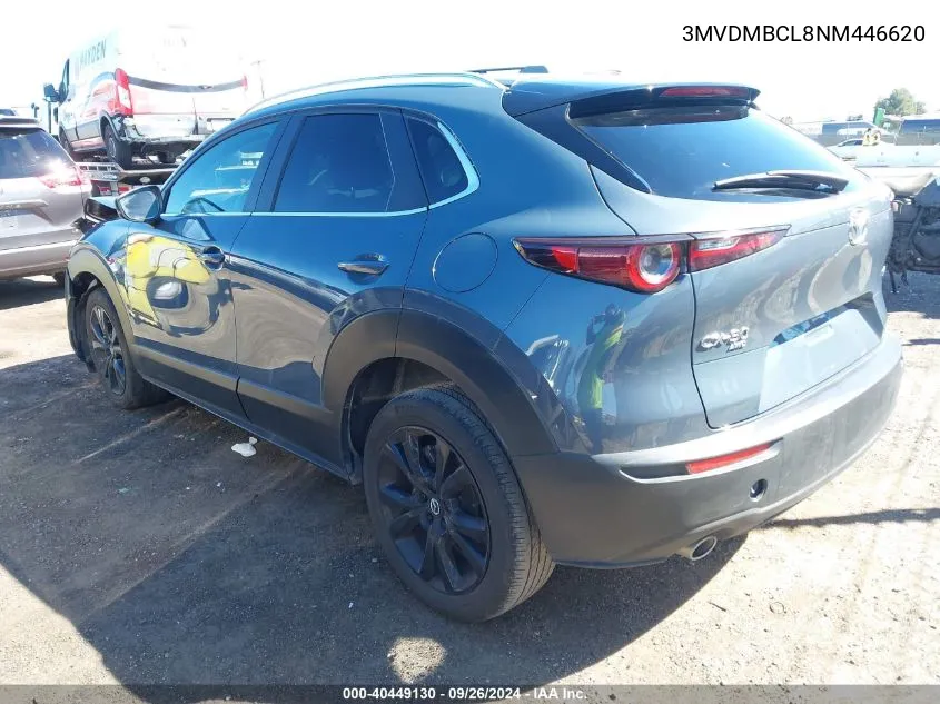 2022 Mazda Cx-30 Carbon Edition VIN: 3MVDMBCL8NM446620 Lot: 40449130