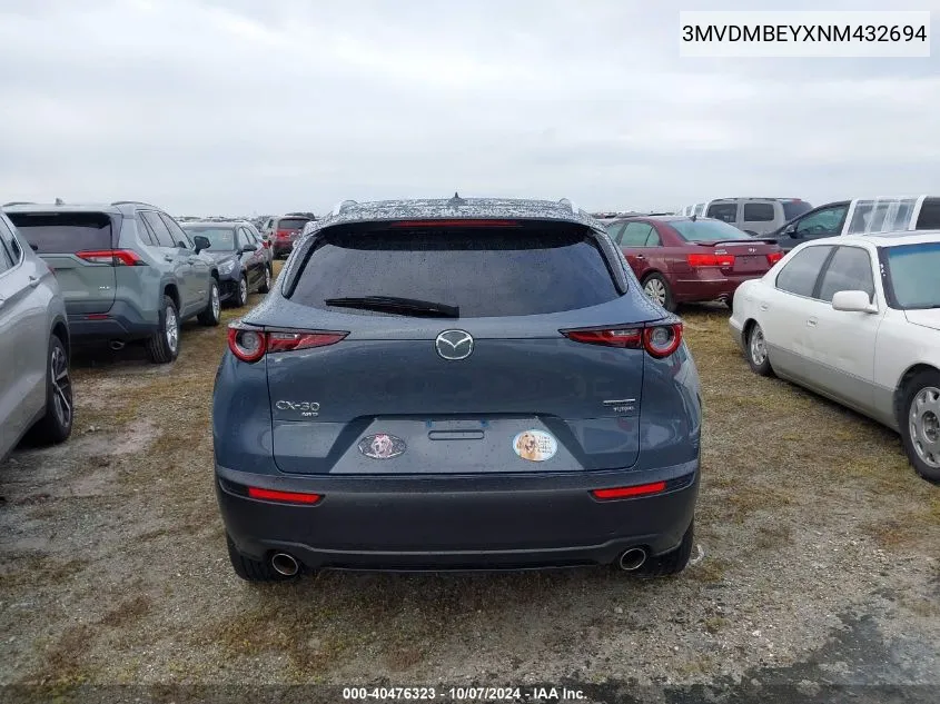 2022 Mazda Cx-30 Premium Plus VIN: 3MVDMBEYXNM432694 Lot: 40476323