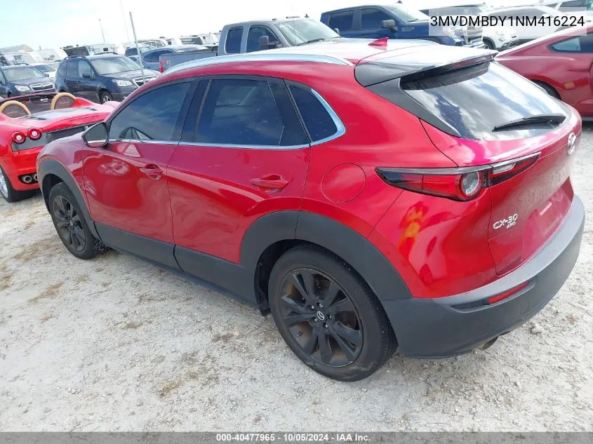 2022 Mazda Cx-30 Premium VIN: 3MVDMBDY1NM416224 Lot: 40477965