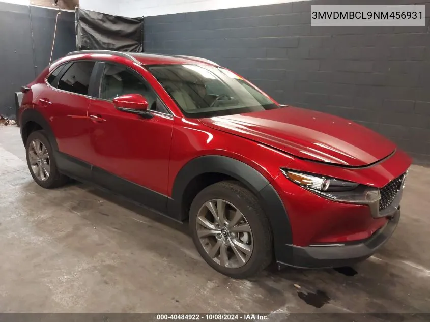 2022 Mazda Cx-30 Preferred VIN: 3MVDMBCL9NM456931 Lot: 40484922