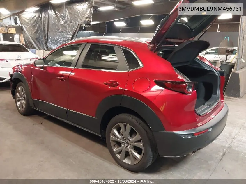 2022 Mazda Cx-30 Preferred VIN: 3MVDMBCL9NM456931 Lot: 40484922