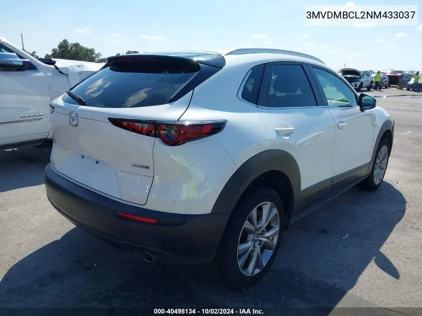 2022 Mazda Cx-30 Preferred VIN: 3MVDMBCL2NM433037 Lot: 40498134