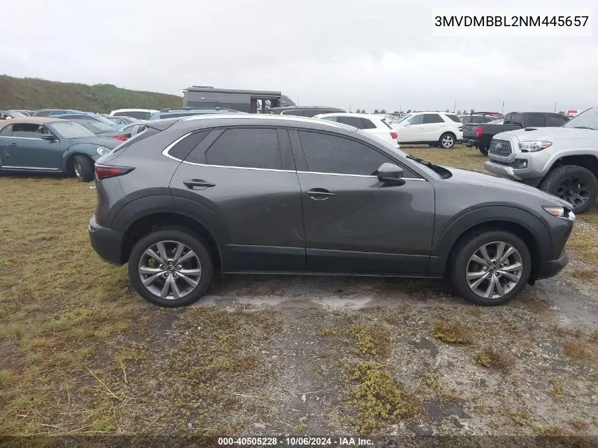 2022 Mazda Cx-30 Select VIN: 3MVDMBBL2NM445657 Lot: 40505228