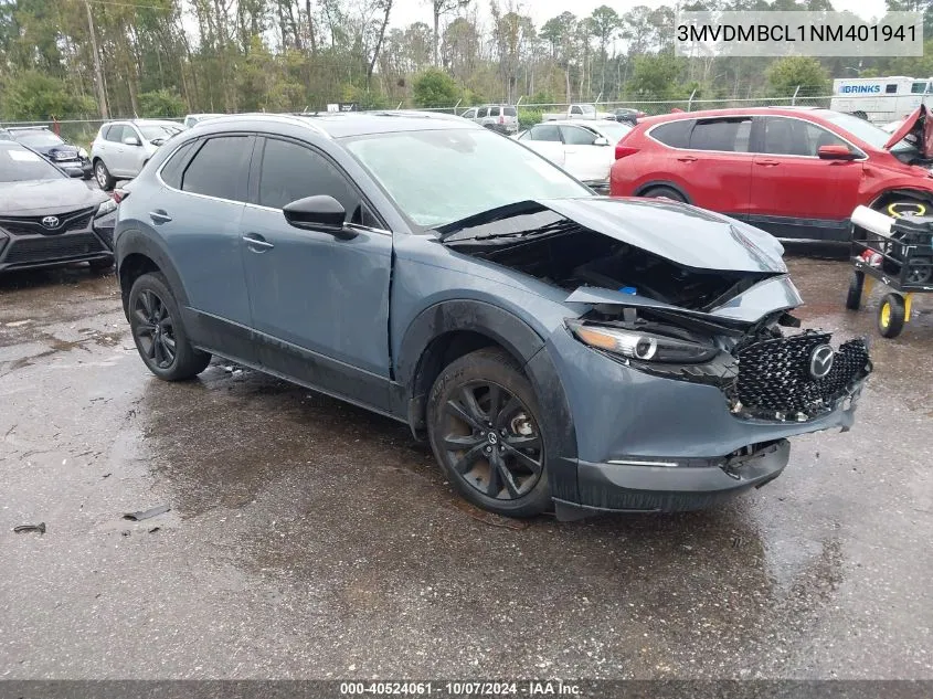 2022 Mazda Cx-30 Preferred VIN: 3MVDMBCL1NM401941 Lot: 40524061