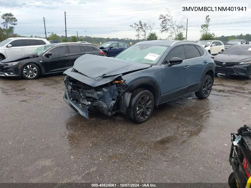 2022 Mazda Cx-30 Preferred VIN: 3MVDMBCL1NM401941 Lot: 40524061