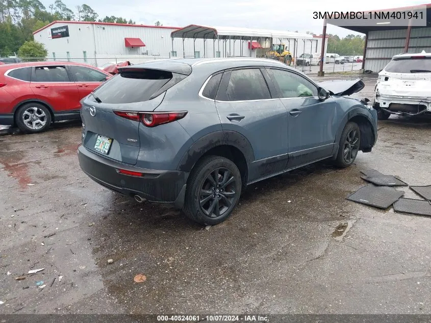 2022 Mazda Cx-30 Preferred VIN: 3MVDMBCL1NM401941 Lot: 40524061