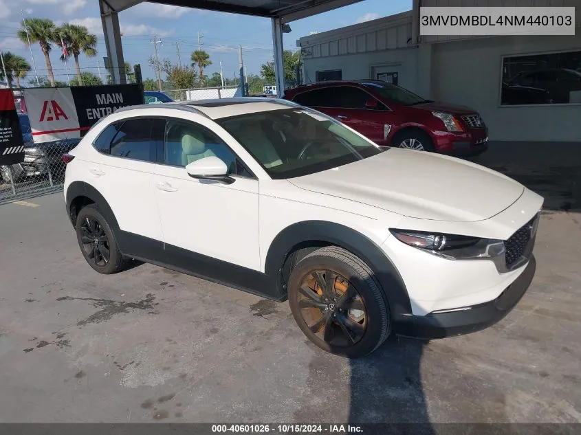 2022 Mazda Cx-30 Premium VIN: 3MVDMBDL4NM440103 Lot: 40601026