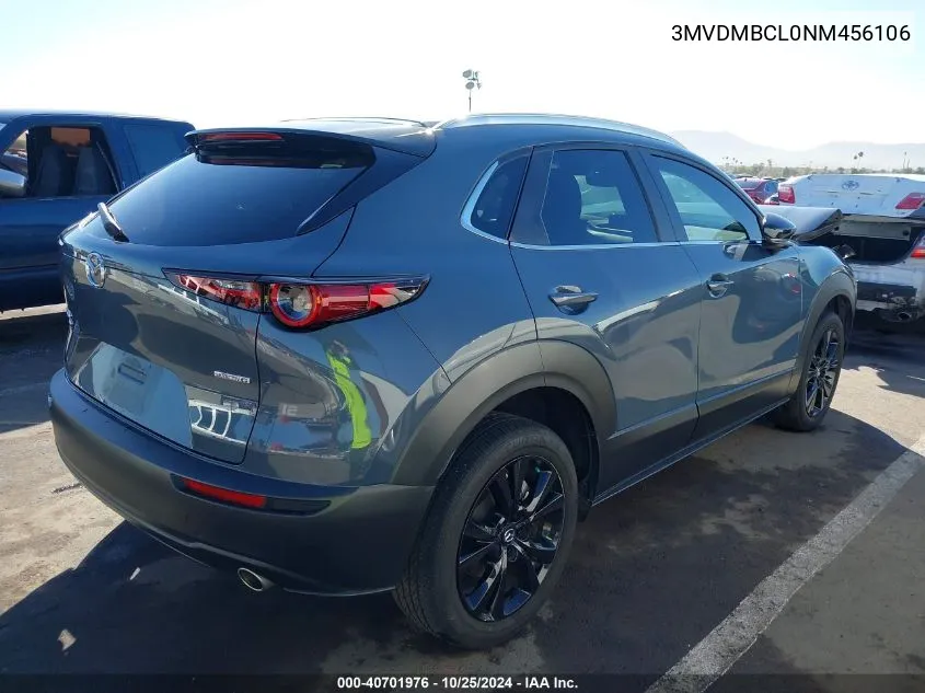 2022 Mazda Cx-30 Carbon Edition VIN: 3MVDMBCL0NM456106 Lot: 40701976