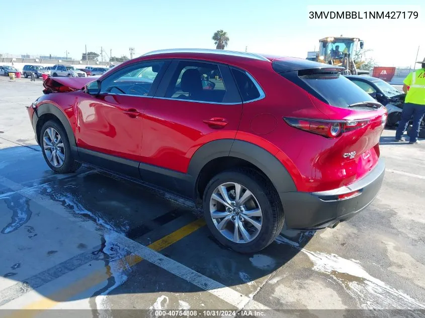 2022 Mazda Cx-30 Select VIN: 3MVDMBBL1NM427179 Lot: 40754808