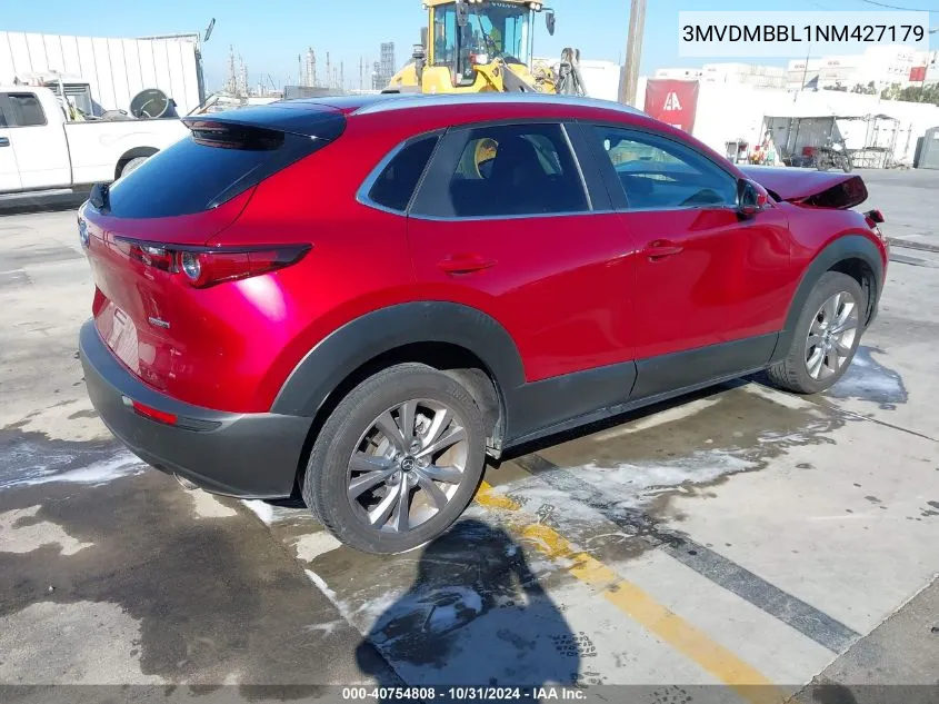 2022 Mazda Cx-30 Select VIN: 3MVDMBBL1NM427179 Lot: 40754808