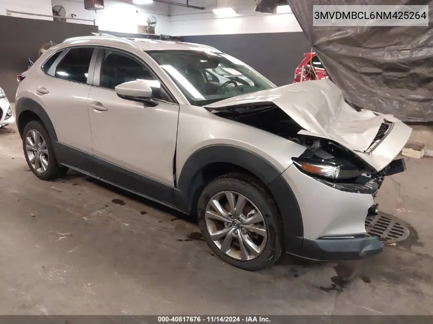 2022 Mazda Cx-30 Preferred VIN: 3MVDMBCL6NM425264 Lot: 40817676