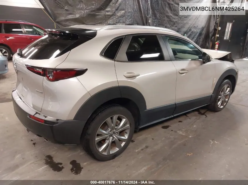 2022 Mazda Cx-30 Preferred VIN: 3MVDMBCL6NM425264 Lot: 40817676