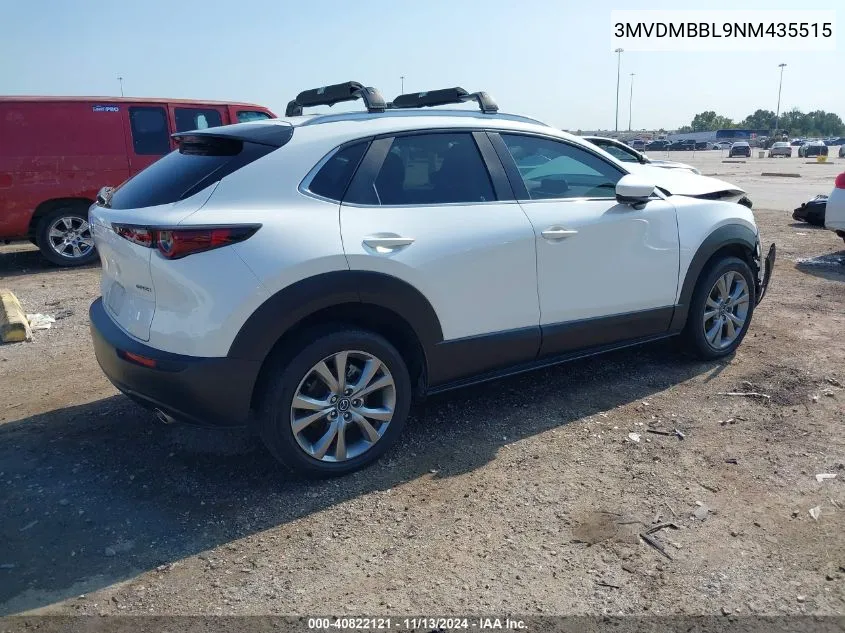 2022 Mazda Cx-30 Select VIN: 3MVDMBBL9NM435515 Lot: 40822121