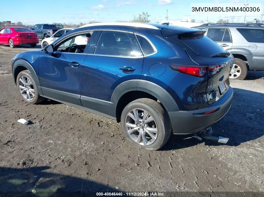 2022 Mazda Cx-30 Premium VIN: 3MVDMBDL5NM400306 Lot: 40846440