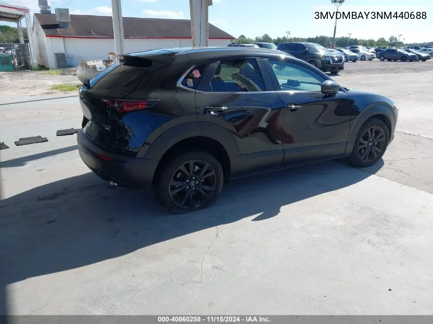 2022 Mazda Cx-30 2.5 Turbo VIN: 3MVDMBAY3NM440688 Lot: 40860258