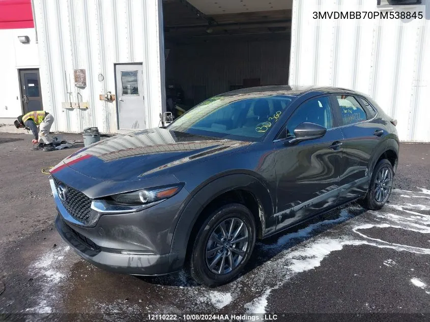 2023 Mazda Cx-30 Gx VIN: 3MVDMBB70PM538845 Lot: 12110222