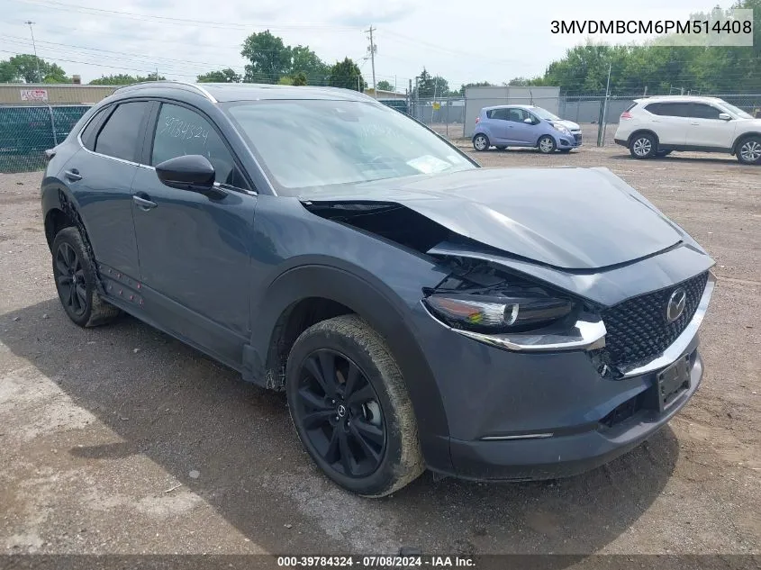 2023 Mazda Cx-30 2.5 S Carbon Edition VIN: 3MVDMBCM6PM514408 Lot: 39784324