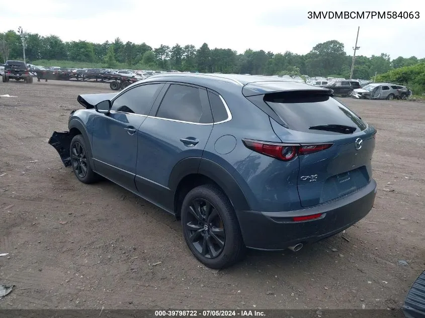 2023 Mazda Cx-30 2.5 S Carbon Edition VIN: 3MVDMBCM7PM584063 Lot: 39798722