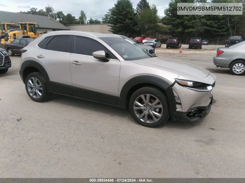 2023 Mazda Cx-30 2.5 S Select VIN: 3MVDMBBM5PM512702 Lot: 39924486