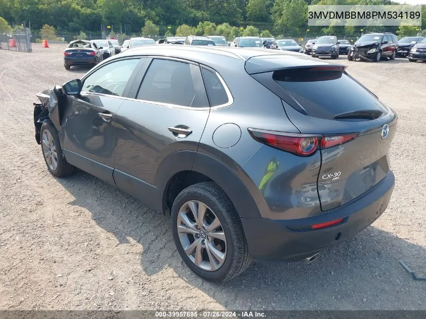 2023 Mazda Cx-30 Select VIN: 3MVDMBBM8PM534189 Lot: 39957695