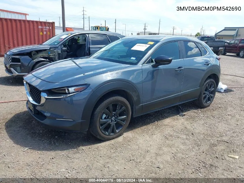 2023 Mazda Cx-30 2.5 S Carbon Edition VIN: 3MVDMBCM0PM542690 Lot: 40044175