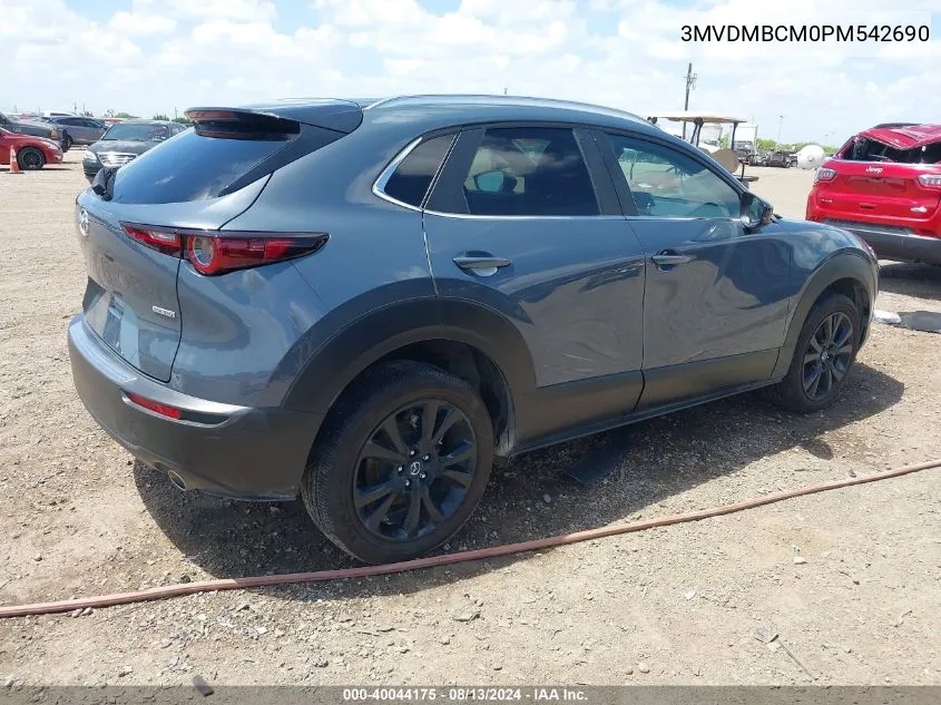 2023 Mazda Cx-30 2.5 S Carbon Edition VIN: 3MVDMBCM0PM542690 Lot: 40044175