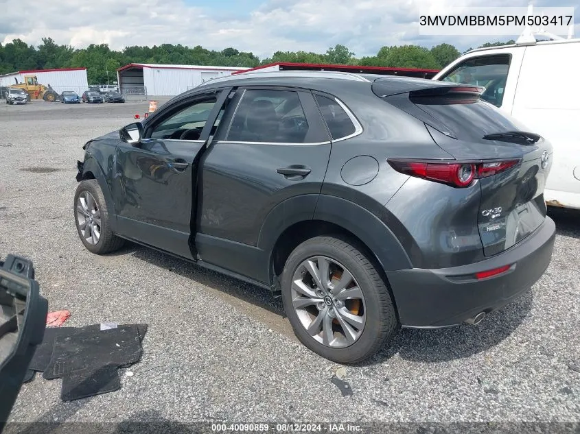 2023 Mazda Cx-30 2.5 S Select VIN: 3MVDMBBM5PM503417 Lot: 40090859