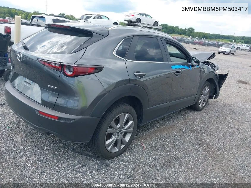 2023 Mazda Cx-30 2.5 S Select VIN: 3MVDMBBM5PM503417 Lot: 40090859